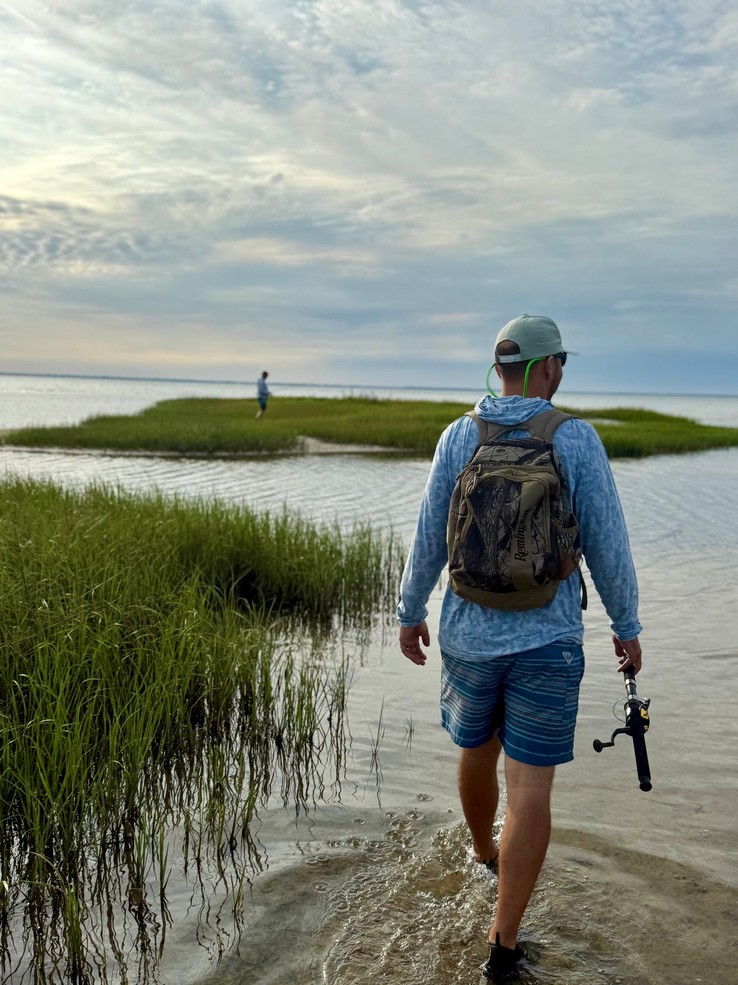 Saltwater camo hoodie