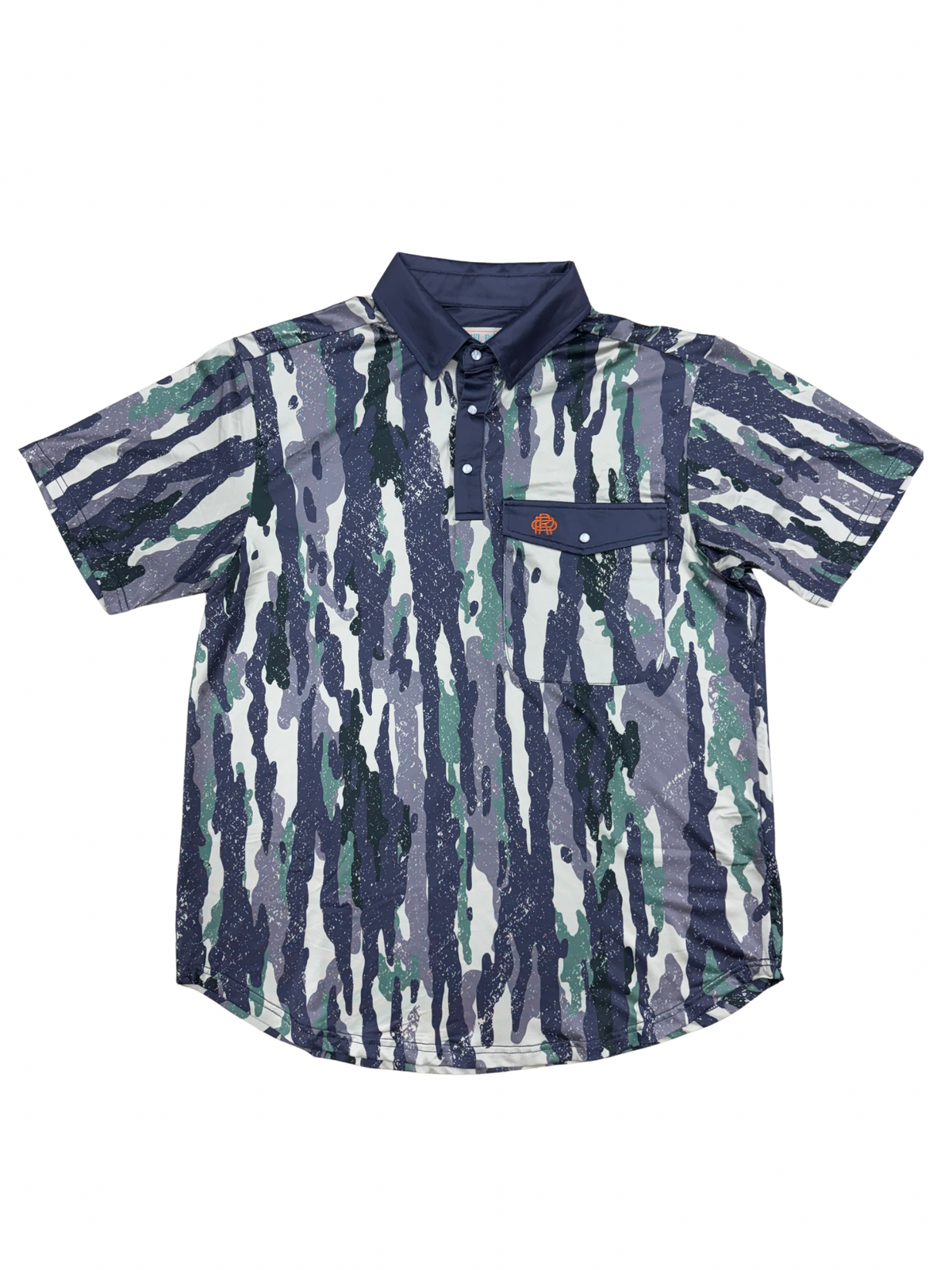 Backwater Camo Performance Polo