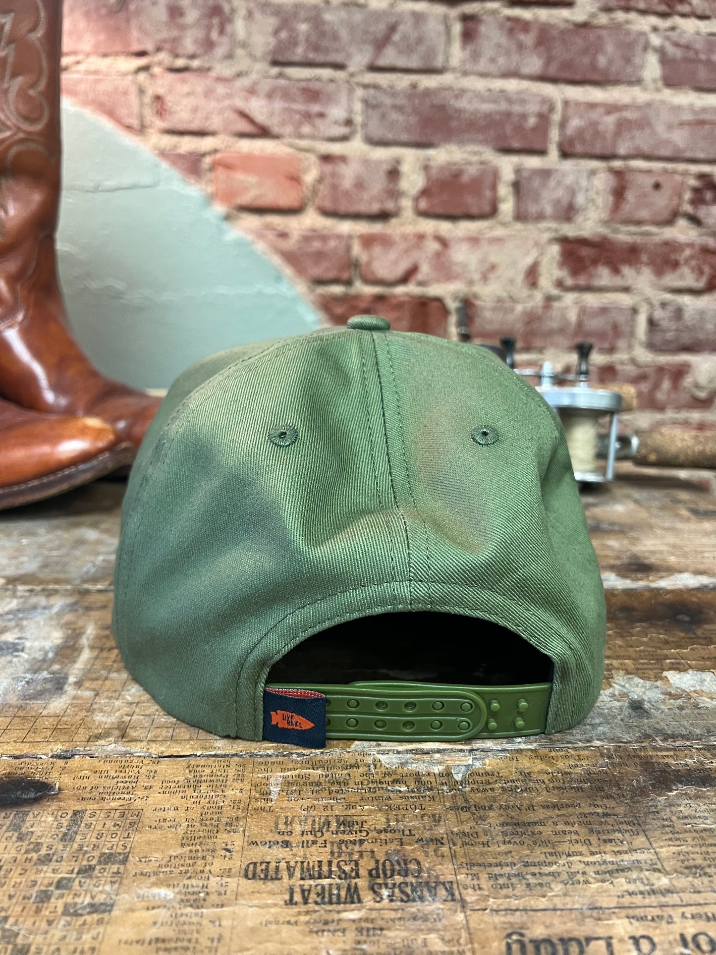Unstructured original embroidered
