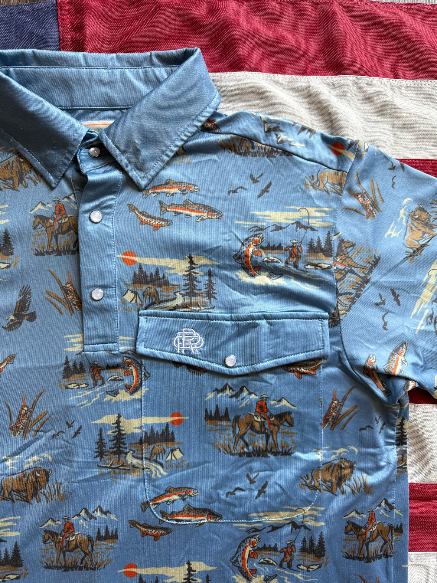 Western Ride - Blue