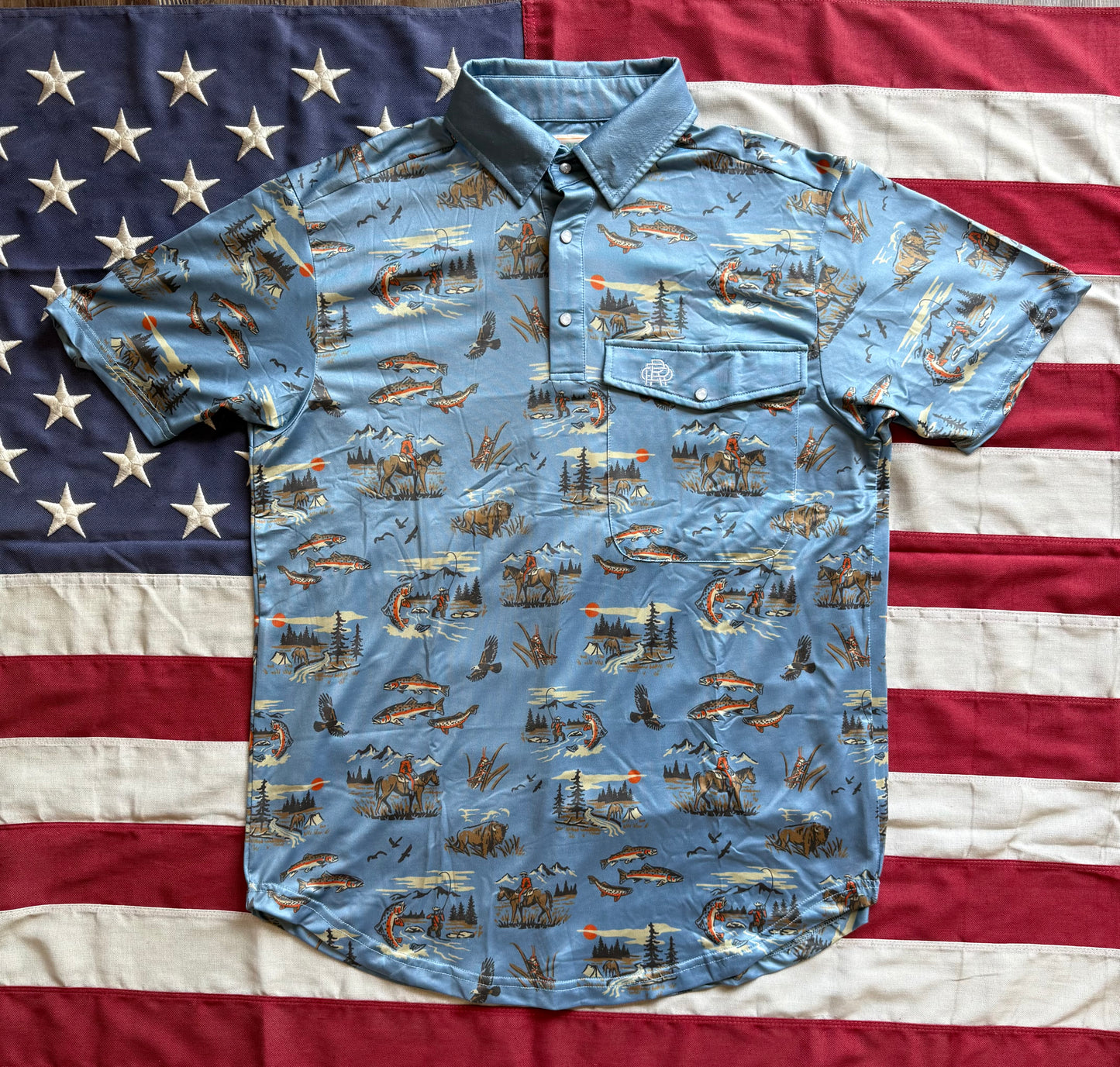 Western Ride - Blue