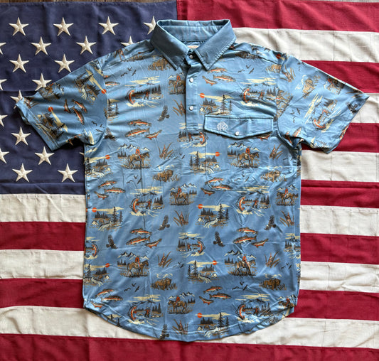 Western Ride - Blue