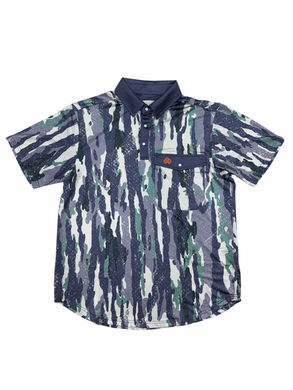 Backwater Camo Performance Polo