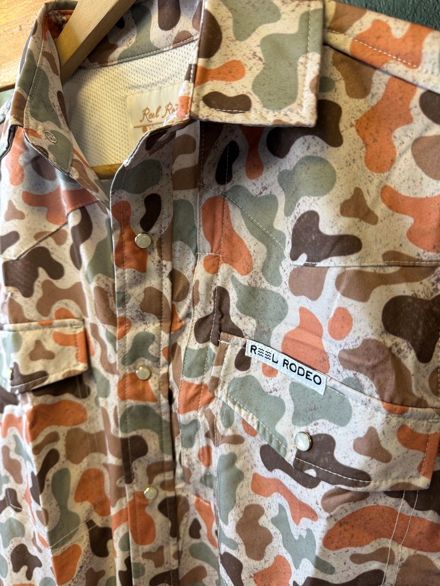 Long Sleeve Vaquero Camo