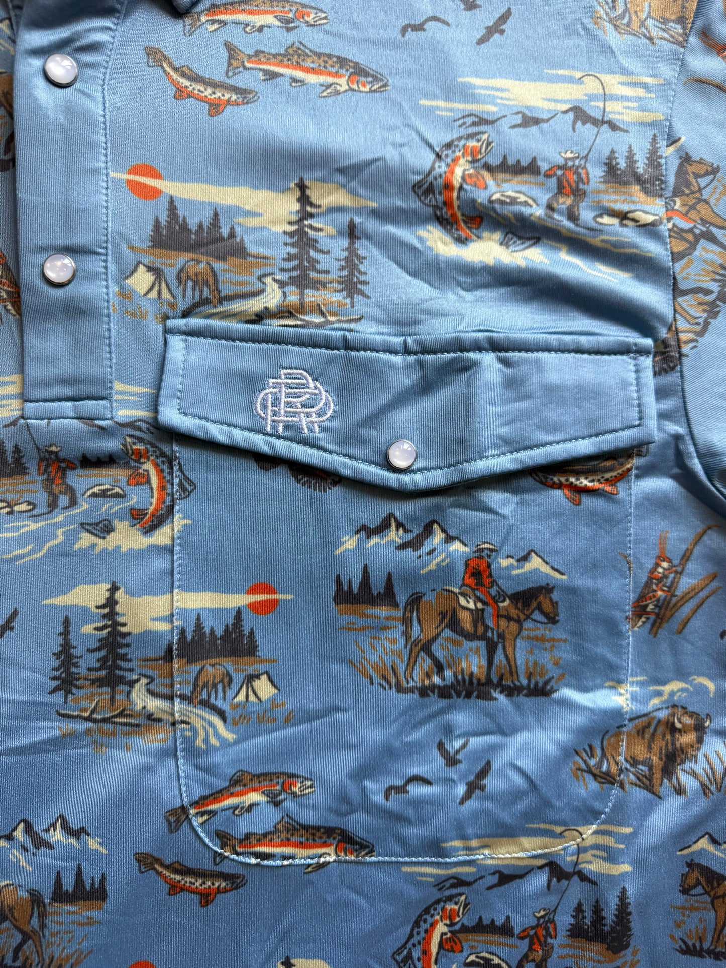 Western Ride - Blue