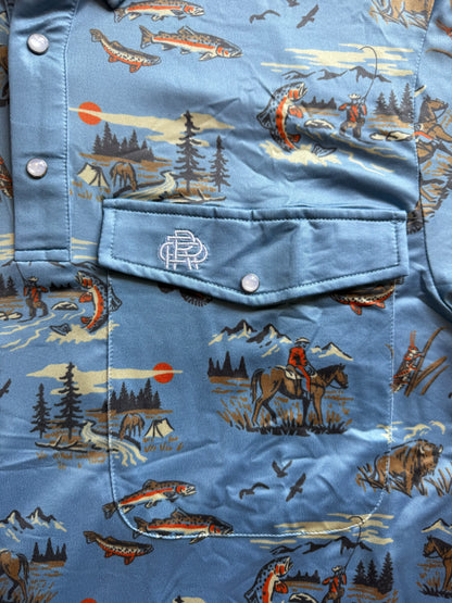 Western Ride - Blue