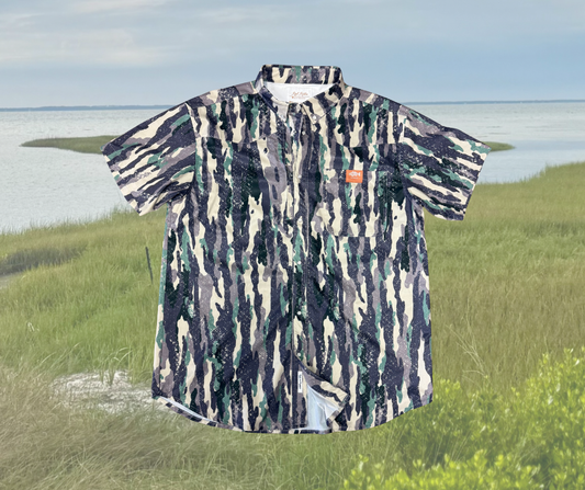 Backwater Camo Pearl Snap