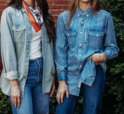Cowboy classic - vintage washed denim