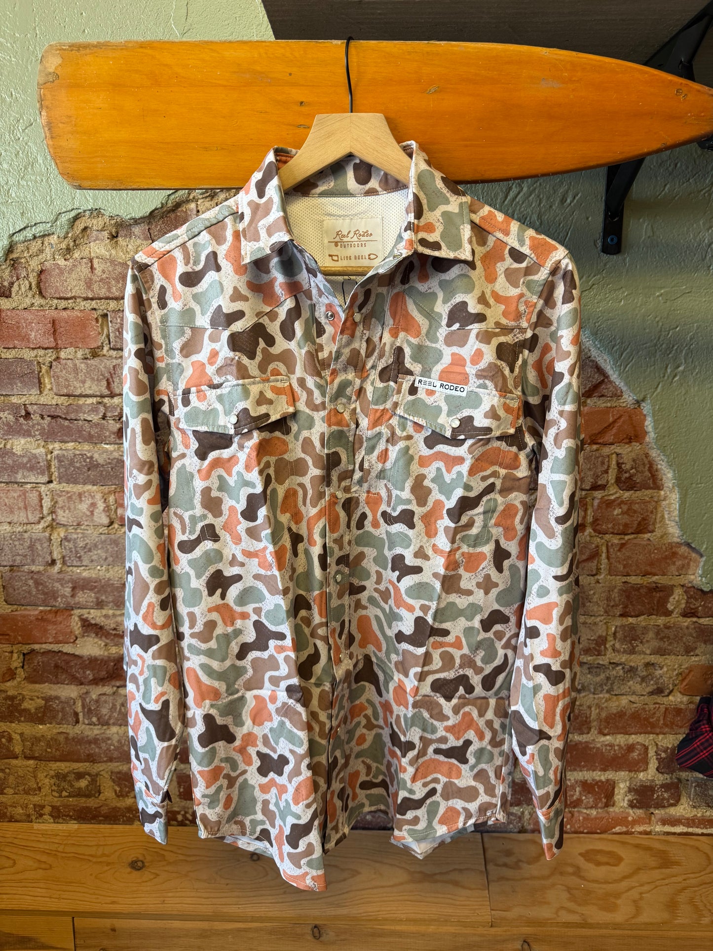 Long Sleeve Vaquero Camo