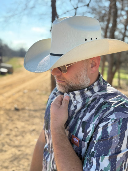 Backwater Camo Pearl Snap